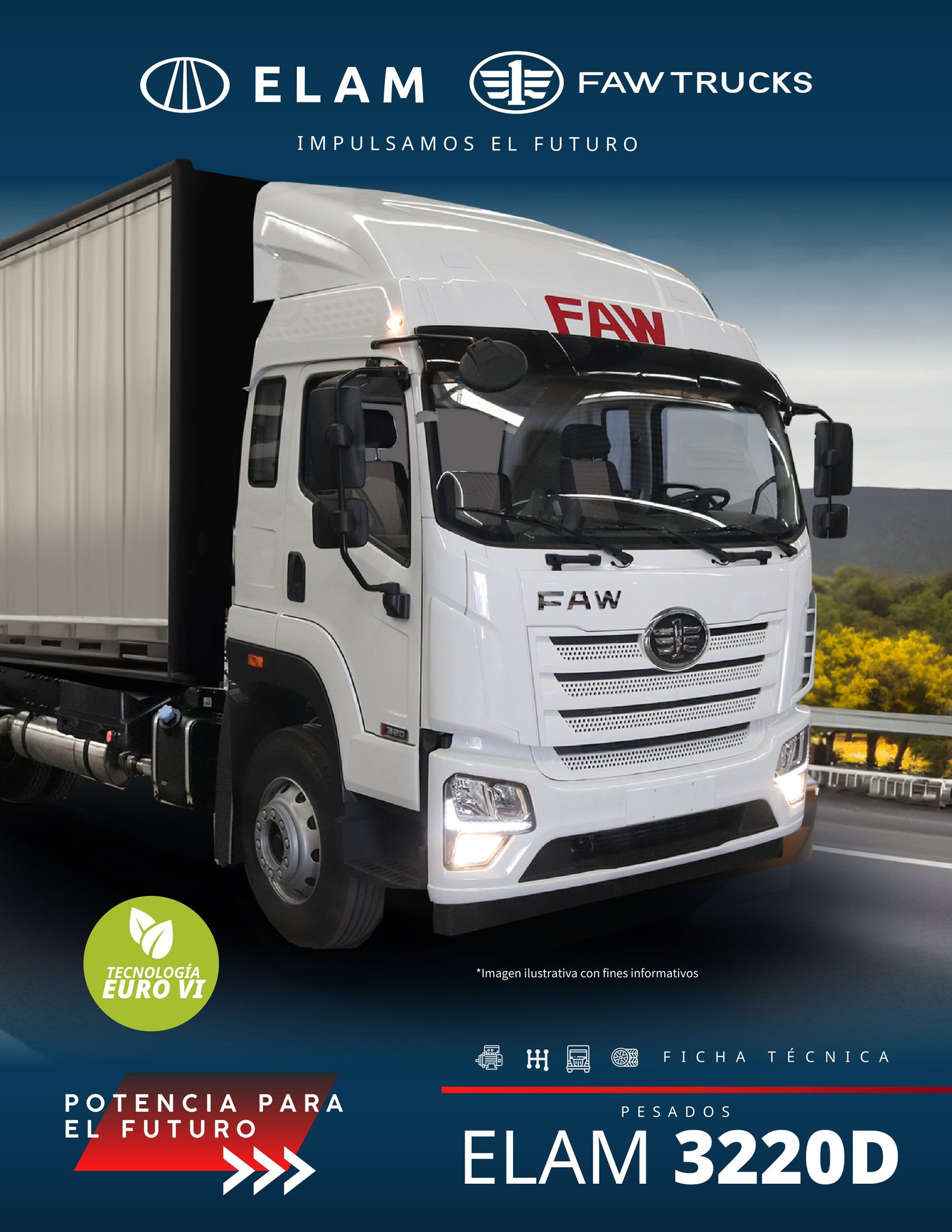 FAW Camión Pesado 3220D